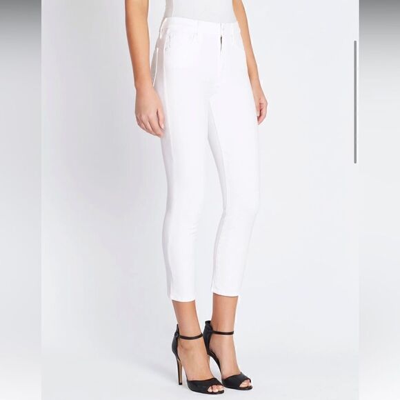 MOTHER The Looker Crop Jeans in Glass Slipper - Picture 4 of 9